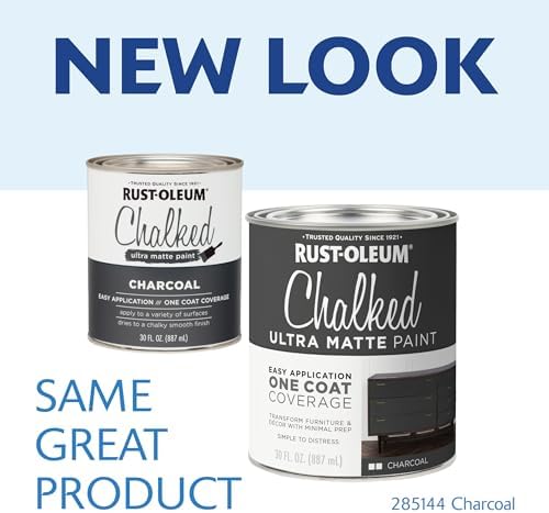 Rust-Oleum Chalked All-in-One Ultra Matte Charcoal Spray Paint - Image 2