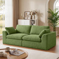 Cloud Boneless Loveseat Sofa, Modern Chenille Cloud Couch, Convertible Deep by Unknown