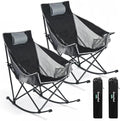 SUNNYFEEL 2 Pack Rocking Camping Chair by SunnyFeelCamping