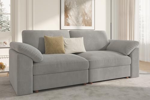EASE MOOSE Modern Loveseat Couch, 2 Seat Modular Sofa - Image 4