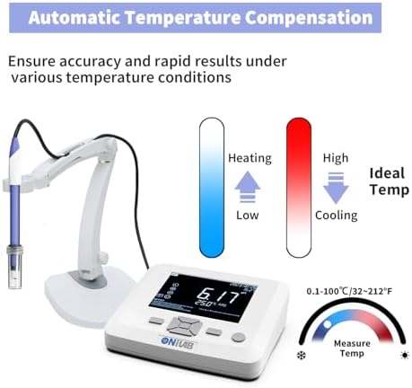 ONiLAB Benchtop PH Meter, 3-in-1 PH/Temp - Image 4