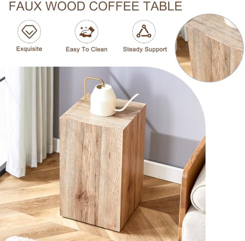 Modern Faux Marble Coffee Table Set - Image 5