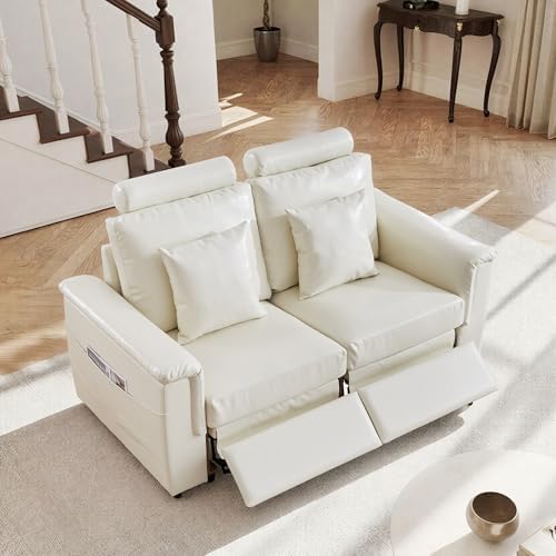 ORRD Power Reclining Sectional Sofa, Electric Loveseat Recliner by ORRD