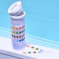 Cold Plunge Test Strips, 4-in-1 Water Quality Testing Kit, Alkalinity, Hydrogen by Caplide