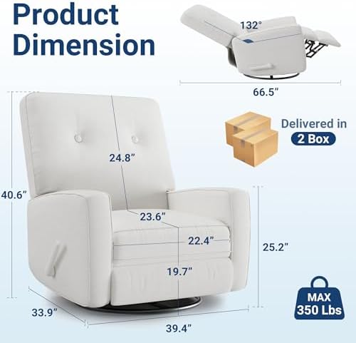 IDEALHOUSE 360° Recliner Chair - Image 2