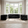 81" Velvet Sofa Mid Century Modern Couch by STORFENBOR
