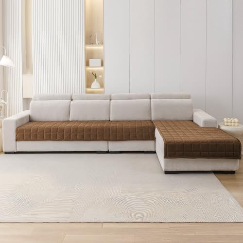 Couch Covers for Sectional Sofa, L Shaped Modular Couch Cover - Image 4