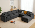 Cloud Couch Sectional for Living Room, Oversized Modular Sofa by VEPXXP