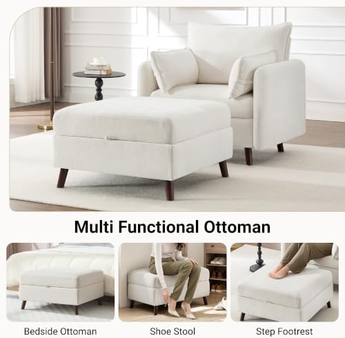 Set of 4 Oversized Accent Chair - Image 5