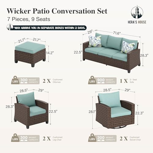 HERA'S HOUSE Patio Furniture Set - Image 6