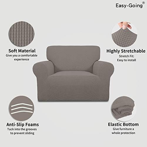Easy-Going Stretch Oversized Chair Slipcover - Image 3