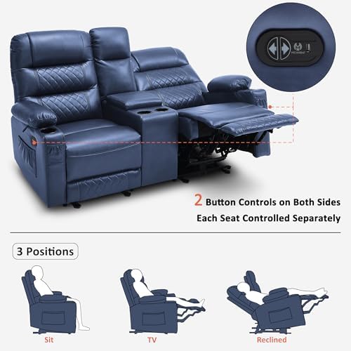 MCombo 59 in Reclining Loveseat Recliner - Image 5