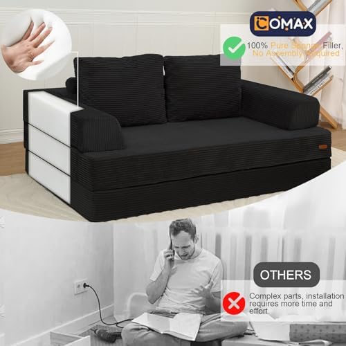 COMAX Convertible Futon Sofa Bed - Image 4