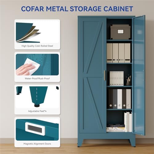 COFaR Metal Pantry Cabinet - Image 6