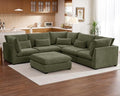 115" Oversize Chenille Modular Sectional Sofa Couches by CHICHOUSE