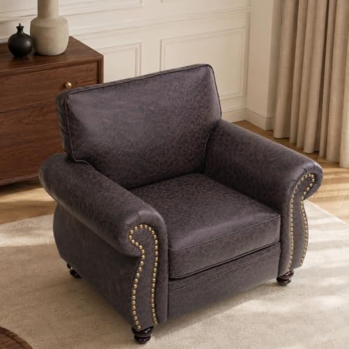 Couchus 42”W Mid-Century Accent Chair, Single Sofa by COUCHUS