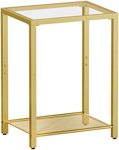 HOOBRO Side Table, 2-Tier End Table, Nightstand by HOOBRO