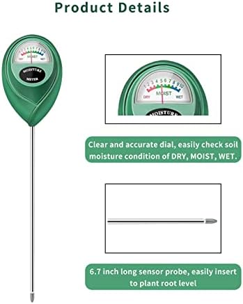 Censinda Soil Moisture Meter, 2 Pack Soil Moisture Monitor - Image 4