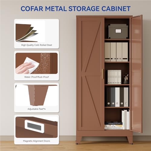 COFaR Metal Pantry Cabinet - Image 6