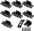 10 Pack Quick Fitting Furniture Joint Bracket, Duty Corner Brace Joint Right by Teadokly