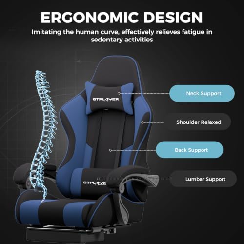 GTPLAYER Gaming Chair, Computer Chair - Image 6