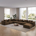 Novilla 177" Modular Sectional Sofa, U Shape Extra Large Sectional Couch by Novilla