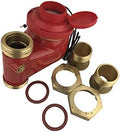 DAE V-200RP 2" Vertical Hot Water Meter, Pulse Output + Couplings by DAEControls