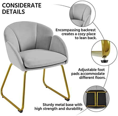 Yaheetech Flower Shape Vanity Chair - Image 6