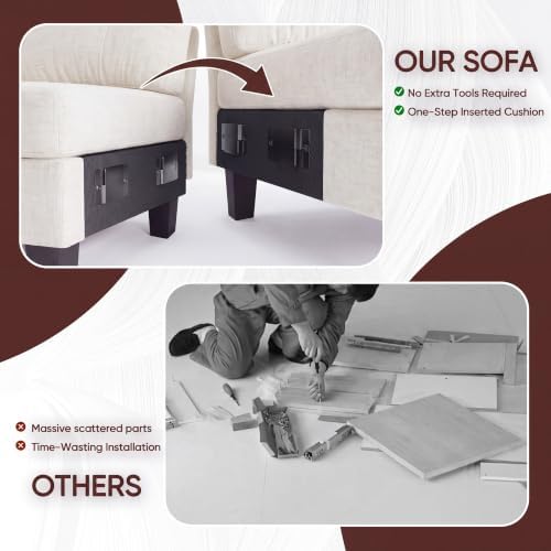 Furmax Sectional Couches for Living Room - Image 4