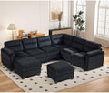 HAOMARKETS 115” Modular Sectional L Shaped Corner Sofa, Corduroy 6-Seater by HAOMARKETS