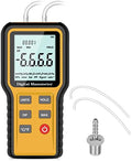 Manometer, Professional Air Pressure Meter, Dual-Port HVAC by Leaton