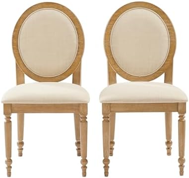 Crosley Furniture Daphne Upholstered Cane-Back Dining Chairs - Image 4