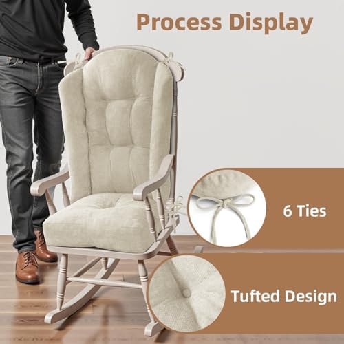Wingback Rocking Chair cushion - Image 4