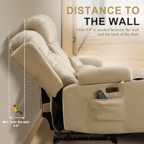 URRED Power Loveseat Recliner Sofa - Image 7