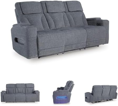 Signature Design by Ashley RiverTest Power Reclining Sofa, Easy View Adjustable - Image 6