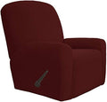 Easy-Going 4 Pieces Oversized Recliner Stretch Sofa Slipcover Sofa Cover by Easy-Going