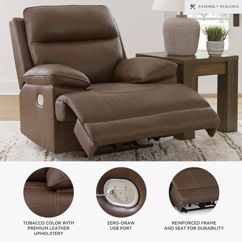 Signature Design by Ashley VonRyan Power Recliner, Zero Gravity Oversized - Image 4