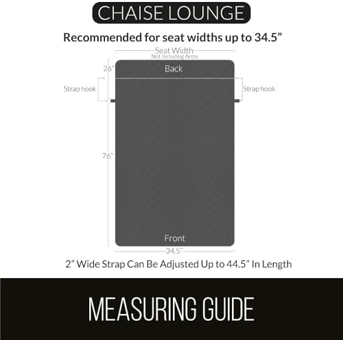 Sofa Shield® Couch Chaise Lounge Slip Cover - Image 6