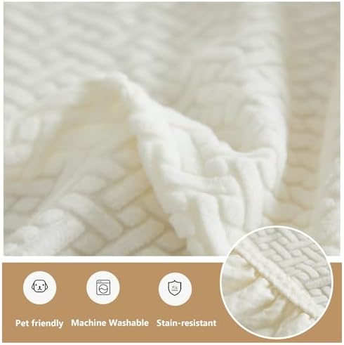 Yoovat Couch Cushion Covers for Sofa Couch Covers Wear-Resistant Universal Sofa - Image 6