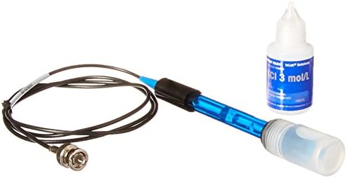 Oakton pH Probe, Sealed/SJ/Epoxy/High pH Sodium/3 ft Cable; BNC by Oakton