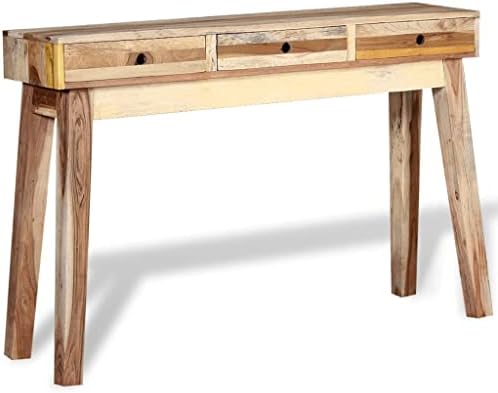 SKM Console Table Solid Reclaimed Wood - Image 3