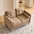 VINGLI 47" Khaki 2 Seater Chenille Sofa by VINGLI