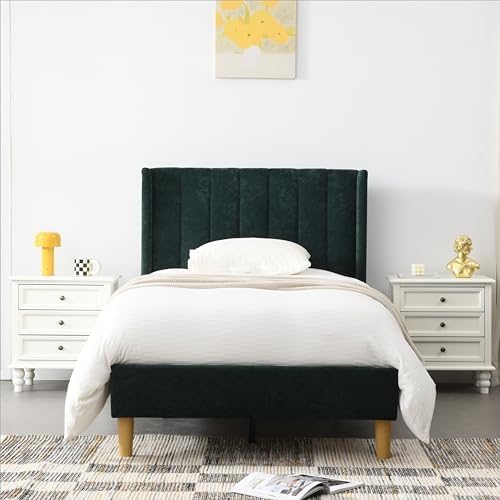 YUHUASHI Twin Bed Frame，Platform Bed - Image 3