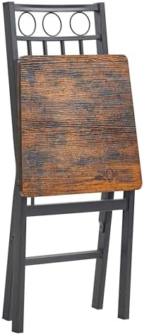 Folding Dining Chair Modern Retro Chair - Image 3