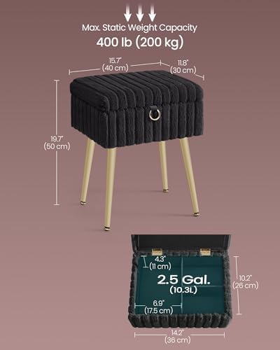 SONGMICS Vanity Stool Chair - Image 2
