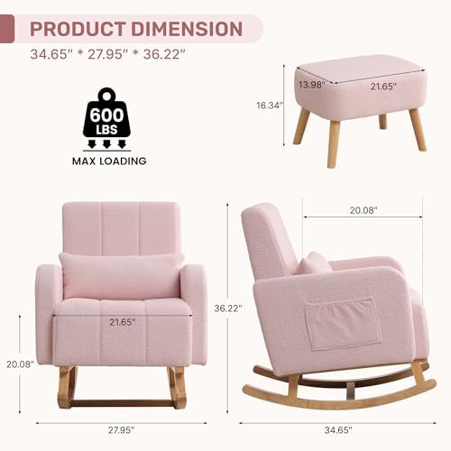 HCHAIRH Rocking Nursing Chair - Image 2