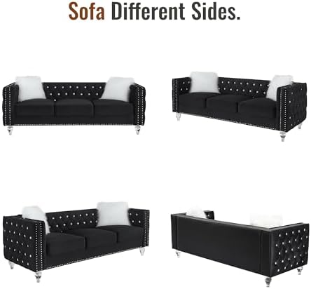 Luxury 3 Seater Sofa Couch - Image 6