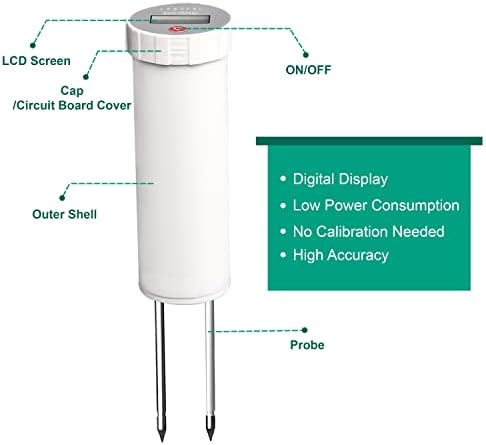 Digital Soil pH Meter, Industrial Grade Soil pH Tester - Image 5