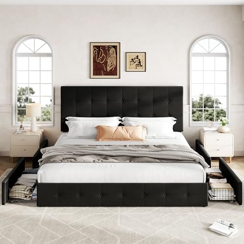 Allewie King Size Storage Bed Frame - Image 3