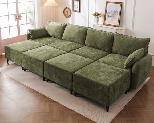 Rexulqo 135'' Modular Sectional Sofa by REXULQO